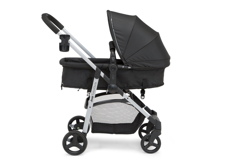 Black (001) 4-Jeep TurboGlyde 3-in-1 Stroller