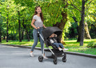 Black (001) 1-Jeep TurboGlyde 3-in-1 Stroller