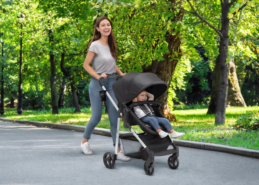 Black (001) 1-Jeep TurboGlyde 3-in-1 Stroller
