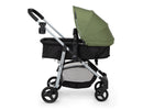 Black with Olive Green (2182) 11-Jeep TurboGlyde 3-in-1 Stroller