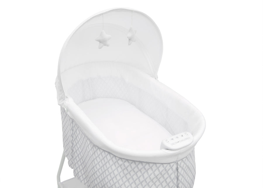 Grey Windchime (2340) 12-Deluxe Soothing Dreams Bassinet