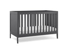 Charcoal Grey (029) 3-Hayes 4-in-1 Convertible Crib
