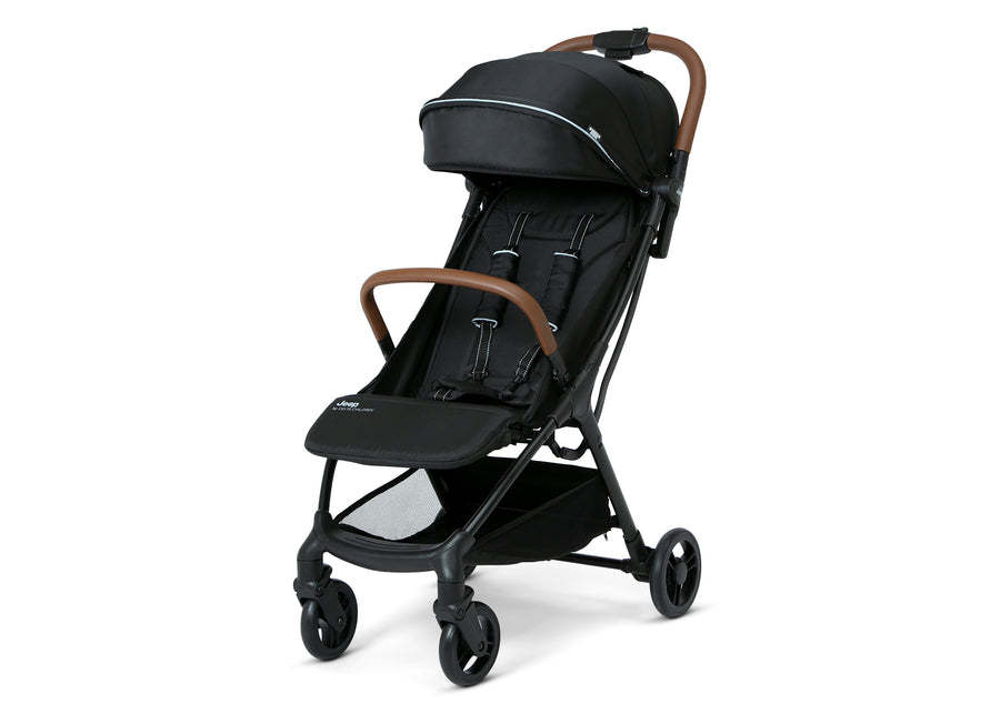 Black (001) 3-Jeep Altitude Compact Everyday & Travel Stroller