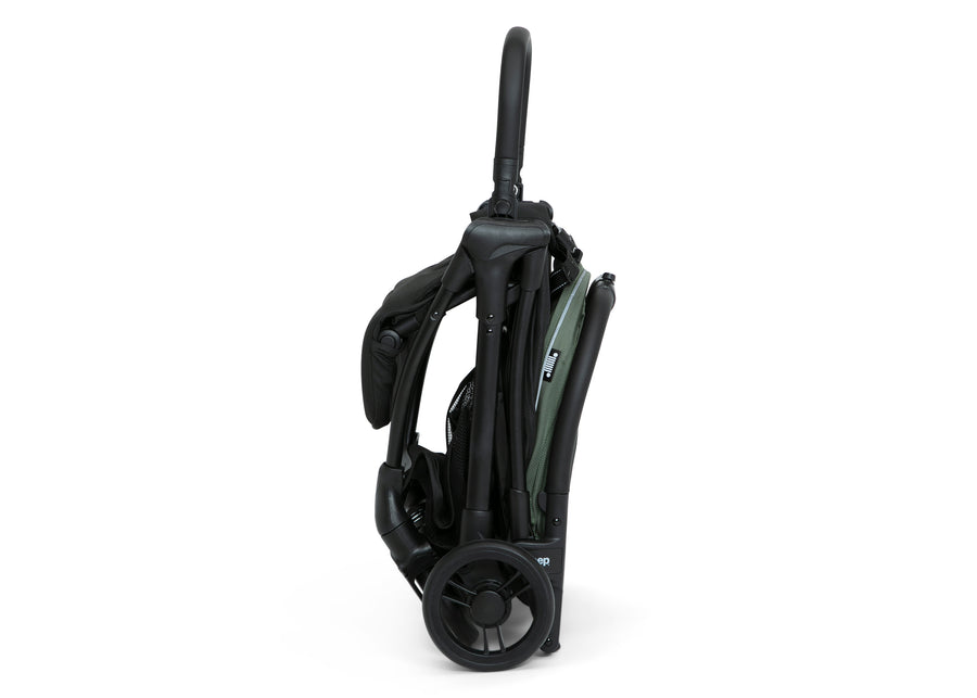 Black with Olive Green (2182) 24-Jeep Altitude Compact Everyday & Travel Stroller