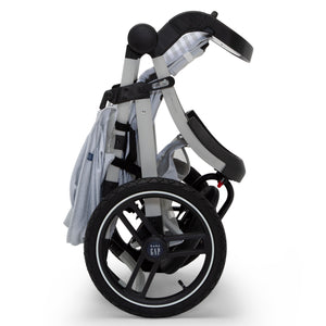 Grey Stripes (2359) 18-babyGap Trek Jogging Stroller