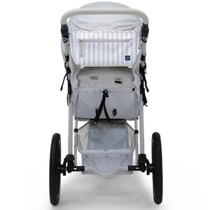 Grey Stripes (2359) 20-babyGap Trek Jogging Stroller