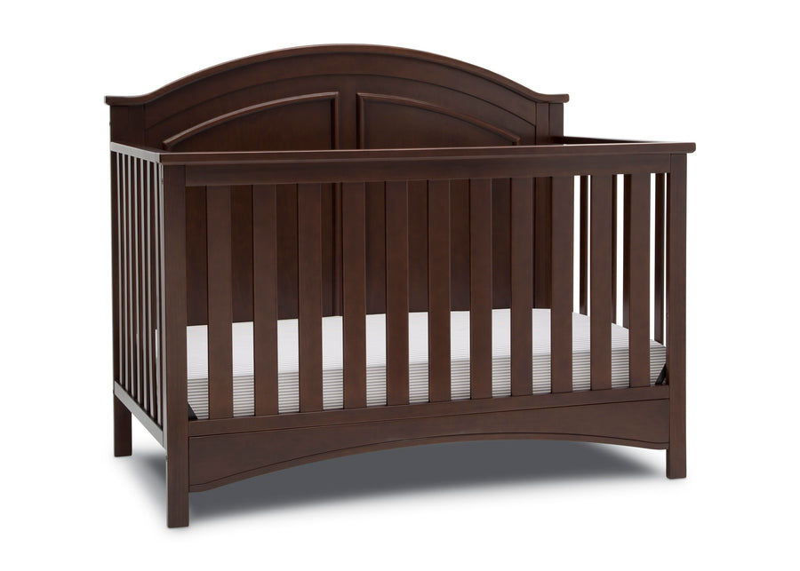 Walnut Espresso (1324) 19-Perry 6-in-1 Convertible Crib