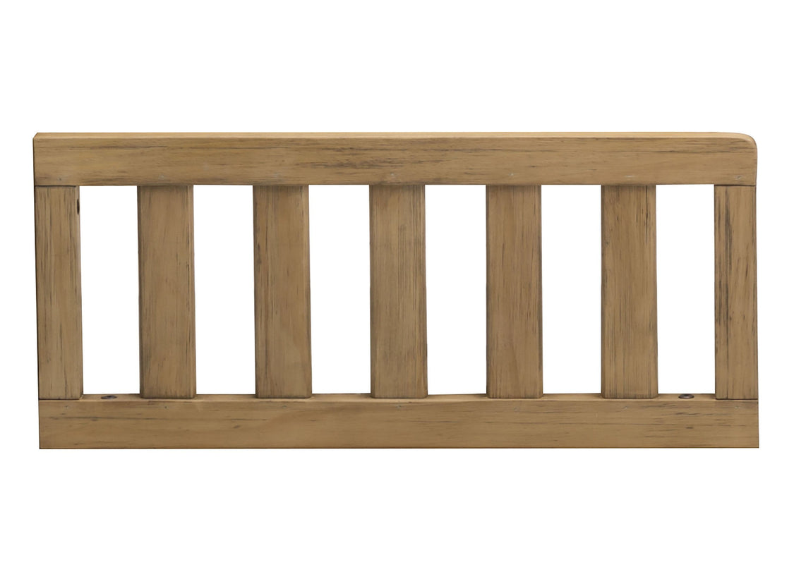Simmons Kids Rustic Rye (754) Toddler Guardrail (180129), Angled View c2c