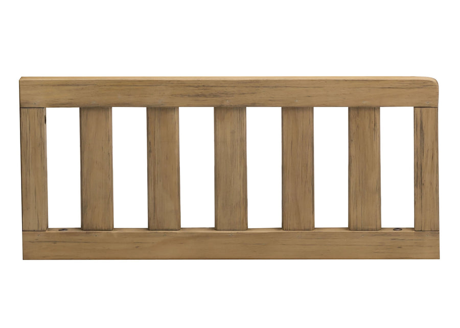 Simmons Kids Rustic Rye (754) Toddler Guardrail (180129), Angled View c2c 2-Toddler Guardrail (180129)