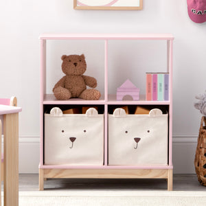 Brannan Bear Bookcase with Bins 1