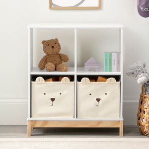 Brannan Bear Bookcase with Bins 18
