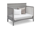 Grey (026) 5-Fancy 4-in-1 Convertible Crib
