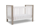 Bianca White with Textured Limestone (184) 18-Miles 4-in-1 Convertible Crib