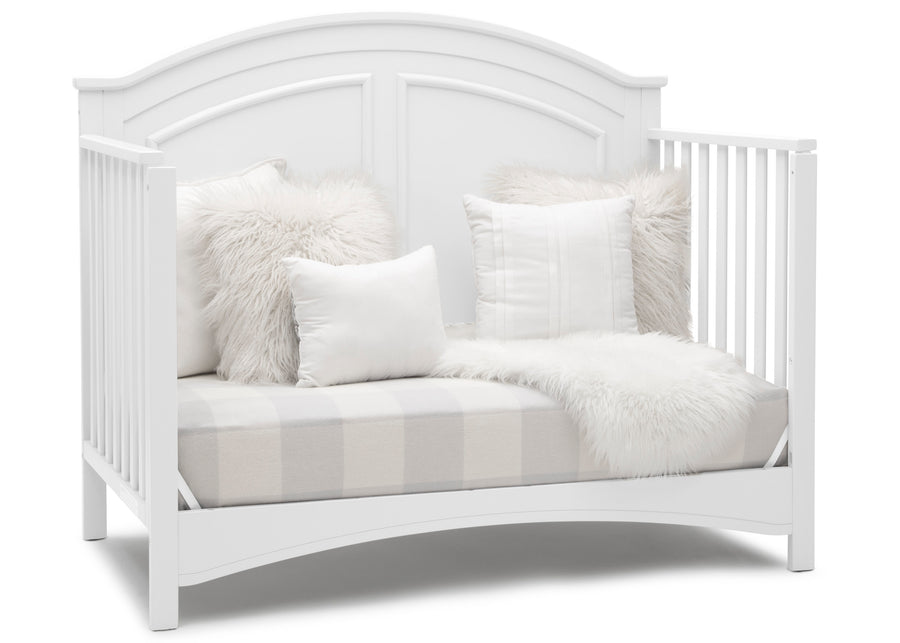 Bianca White (130) 6-Perry 6-in-1 Convertible Crib