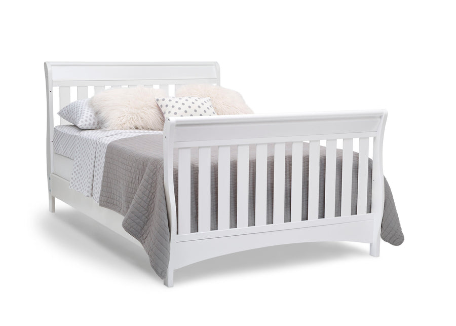 White (100) 7-Bentley 'S' Series 4-in-1 Crib