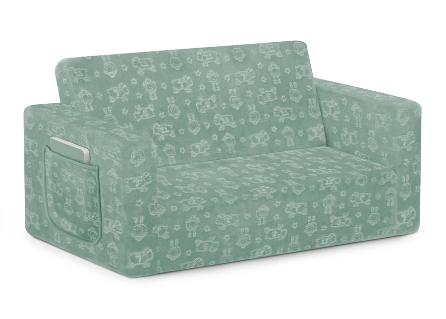 Sage (1671) 32-Perfect Sleeper Extra Wide Convertible Sofa to Lounger