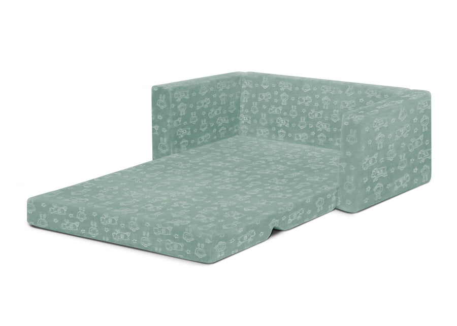 Sage (1671) 33-Perfect Sleeper Extra Wide Convertible Sofa to Lounger