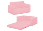 Pink (5059) 12-Perfect Sleeper Extra Wide Convertible Sofa to Lounger