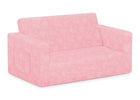 Pink (5059) 18-Perfect Sleeper Extra Wide Convertible Sofa to Lounger