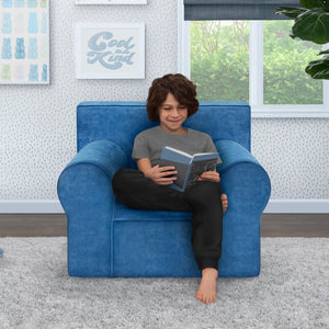 Blue (1220) 4-XL Cozee Foam Chair - Perfect Size for Kids Ages 18 Months - 12 Years+