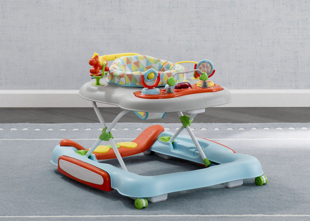 Delta Children Cascade (2179) 4-in-1 Discover & Play Musical Walker, Hangtag View