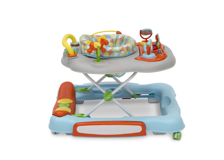 Delta Children Cascade (2179) 4-in-1 Discover & Play Musical Walker, Side Silo View 11-4-in-1 Discover & Play Musical Walker
