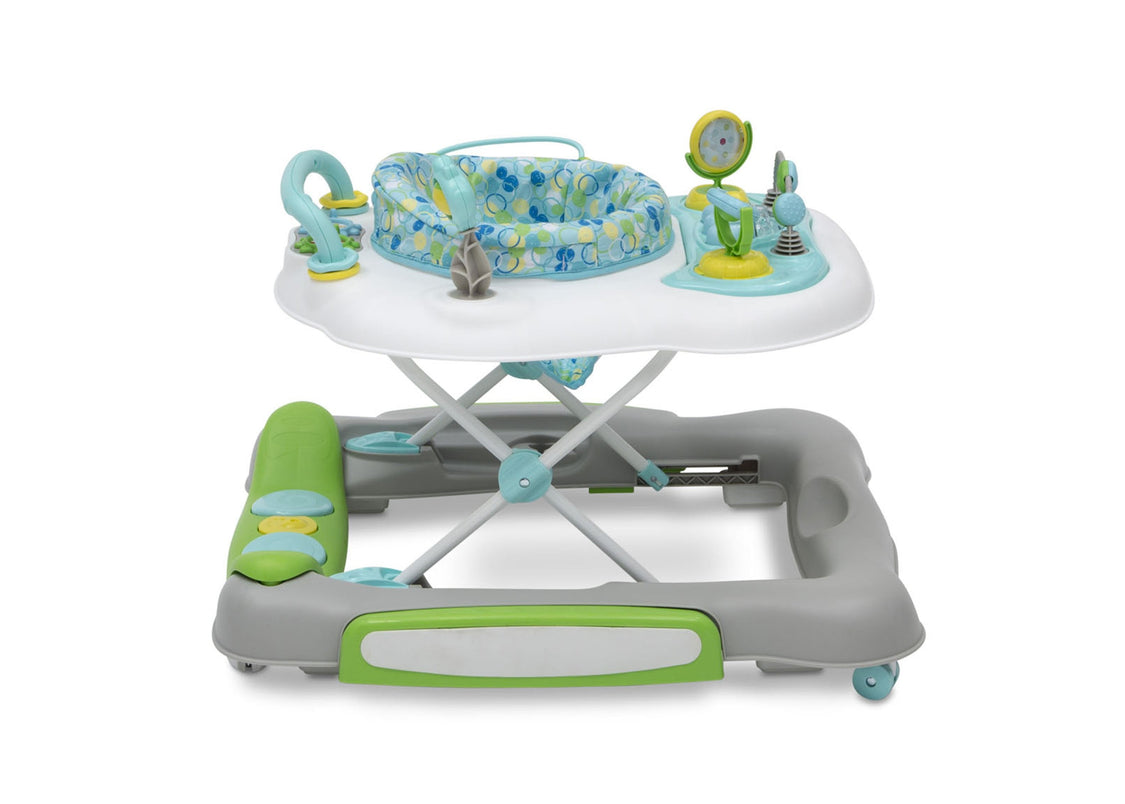 Delta Children Bubbly (2180) 4-in-1 Discover & Play Musical Walker, Side Silo View