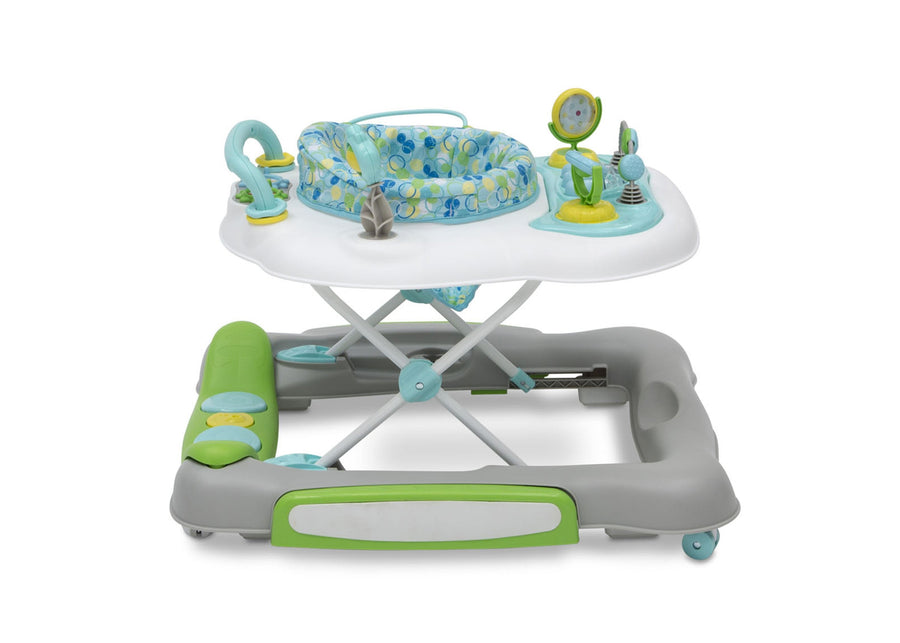 Delta Children Bubbly (2180) 4-in-1 Discover & Play Musical Walker, Side Silo View 17-4-in-1 Discover & Play Musical Walker