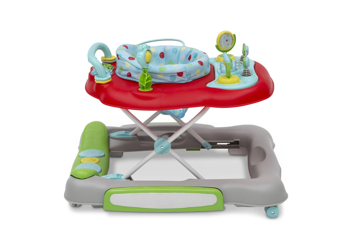 Delta Children Scribble (2181) 4-in-1 Discover & Play Musical Walker, Side Silo View