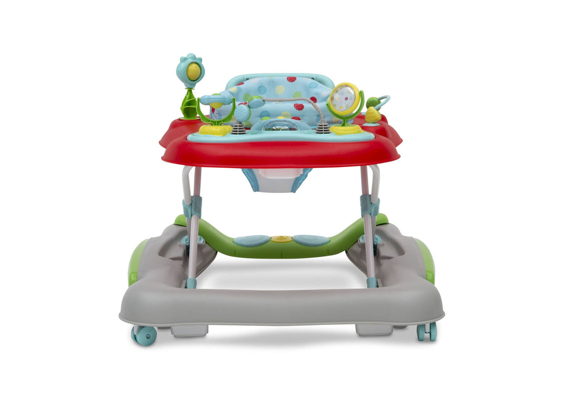 Delta Children Scribble (2181) 4-in-1 Discover & Play Musical Walker, Front Silo View