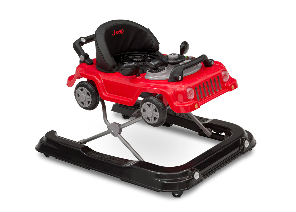  Jeep® Classic Wrangler 3-in-1 Grow With Me Walker, Anniversary Red (2312), Full View