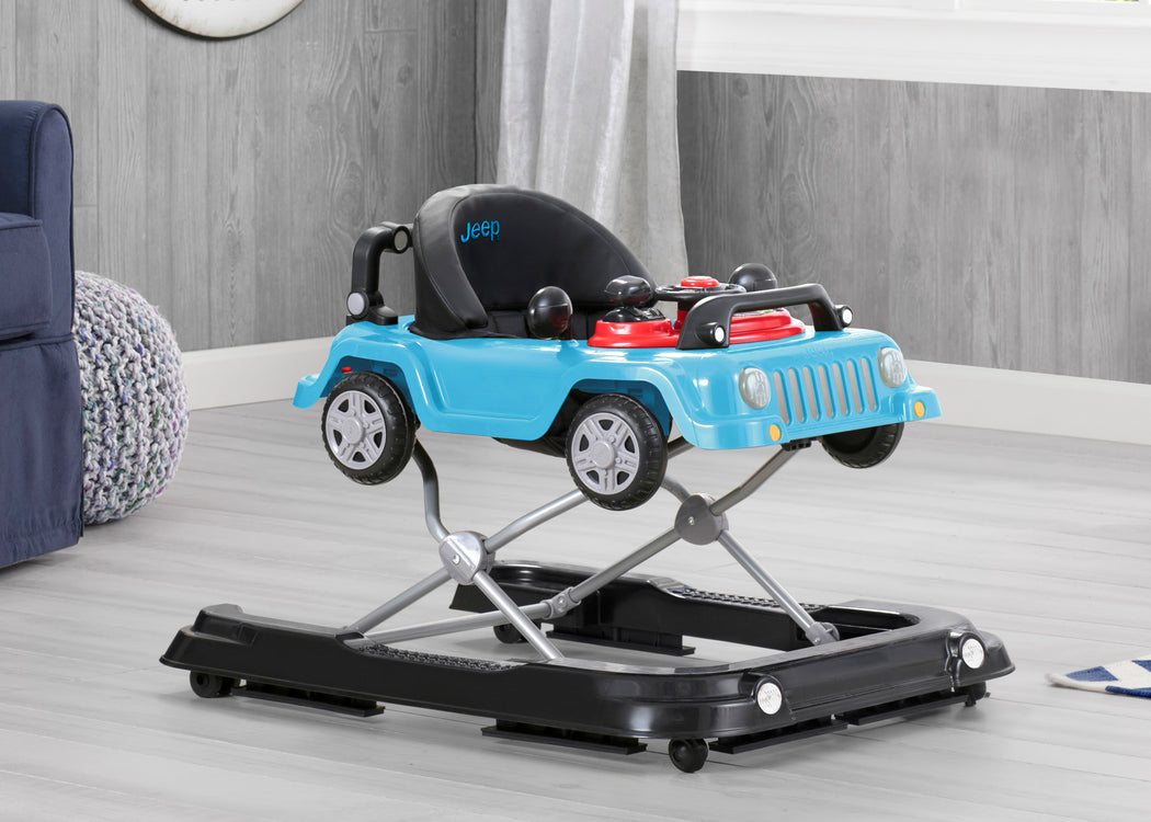 Jeep® Classic Wrangler 3-in-1 Grow With Me Walker Blue (2315) Hangtag View