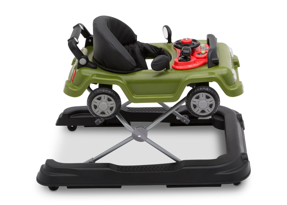  Jeep® Classic Wrangler 3-in-1 Grow With Me Walker, Anniversary Green (348),Adjustable seat height