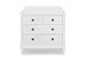 Heritage 4 Drawer Dresser with Changing Top and Interlocking Drawers