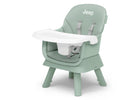 Sage Green (2446) 15-Milestone 6-in-1 High Chair