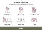 Light Pink (2515) 37-Milestone 6-in-1 High Chair