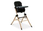 Black (2454) 4-Dune Compact Travel High Chair