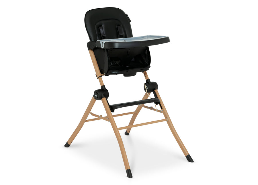 Black (2454) 4-Dune Compact Travel High Chair