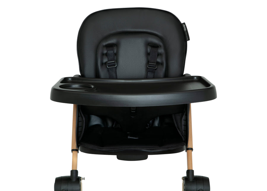 Black (2454) 8-Dune Compact Travel High Chair