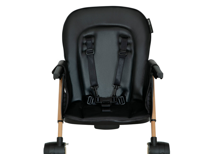Black (2454) 7-Dune Compact Travel High Chair