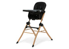 Black (2454) 5-Dune Compact Travel High Chair