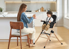 Black (2454) 2-Dune Compact Travel High Chair