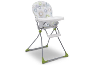Delta Children EZ Fold High Chair Starburst (388) Right Angle, a1a 1