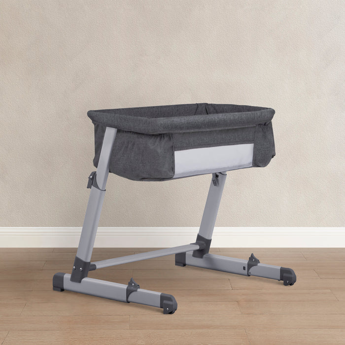 25201 2012 Simmons By the Bed Deluxe Bassinet Grey Weed Lifestyle 101 3-Simmons Kids® By the Bed City Sleeper Bassinet