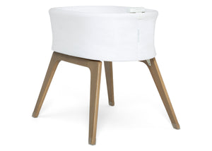 White (100) 4-Aero Smart Auto Glide Bassinet with Cry Detection & Bluetooth Wireless Technology