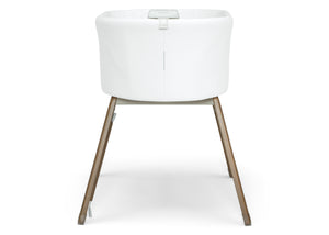 White (100) 7-Aero Smart Auto Glide Bassinet with Cry Detection & Bluetooth Wireless Technology