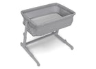 Grey Stripes (2359) 13-babyGap Deluxe Whisper Bedside Bassinet