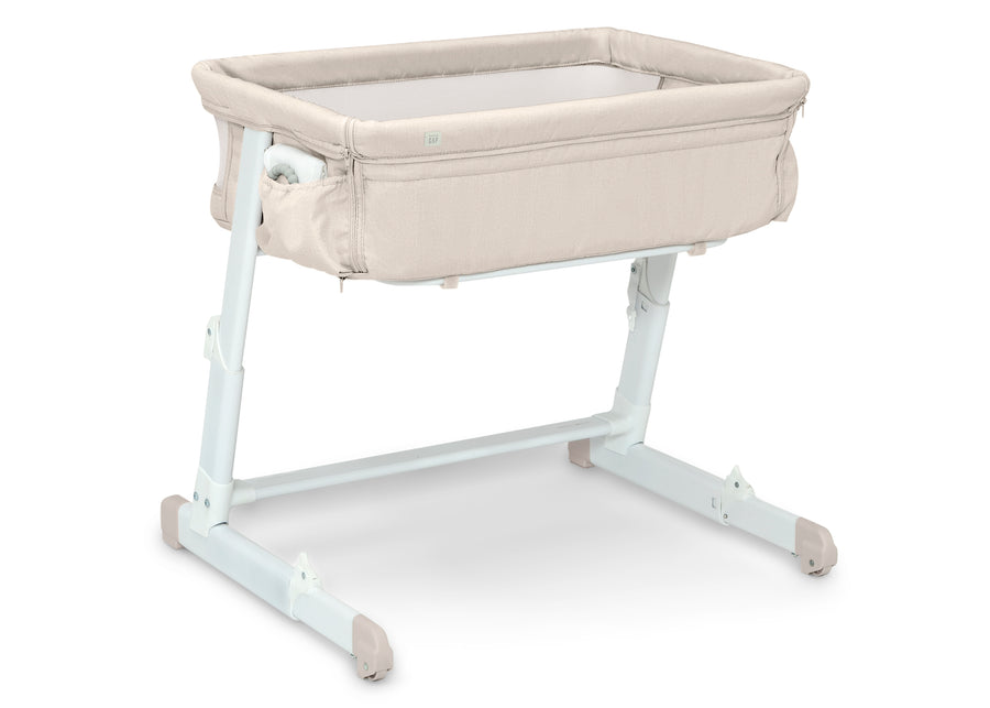 Oatmeal (2428) 2-babyGap Deluxe Whisper Bedside Bassinet