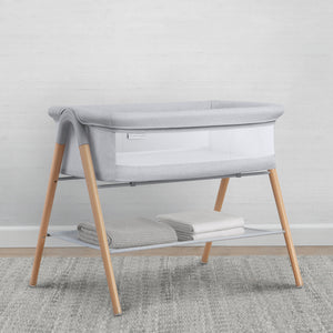 Haven by the Bed Bassinet with Natural Beechwood Legs 0