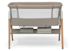 Tan (2470) 3-Bondi Adjustable Height Bedside Beechwood Bassinet